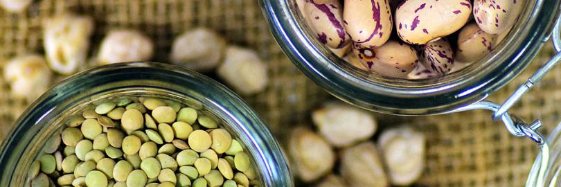 Verschiedene Hülsenfrüchte